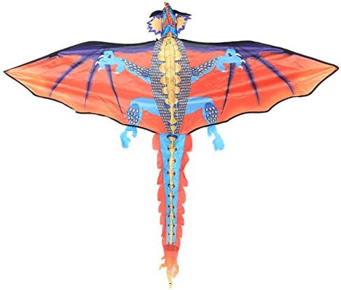 Dragão de avião de poliéster Dragon Animal Kite de alta resolução Atividade de entretenimento Toy Great Presente para crianças