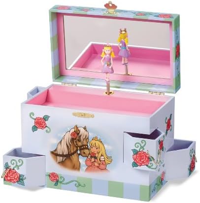 EnchantMints Rose Petal Princess Jewelry Box