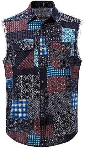 Tanques de cupOjito Tops Men camisas casuais - Camisetas de camisetas de mangas de mangas