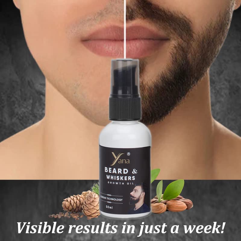 Óleo de barba Yana para a higiene de Mens - Conjunto de 1