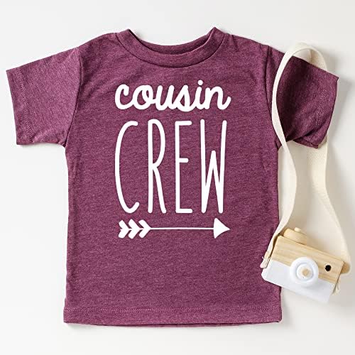 T-shirts e bodysuits de flechas da tripulação para bebês e garotas e garotas divertidas roupas de família divertidas