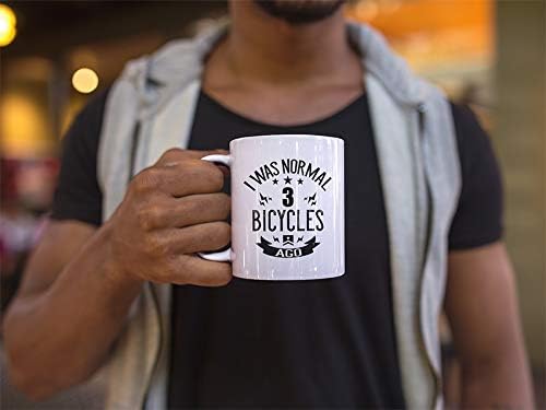 Casitika canecas de ciclismo engraçado. 11 Oz Ceramic Bicycle Lovers Novelty Coffee Caneca. Canecas de bicicleta para