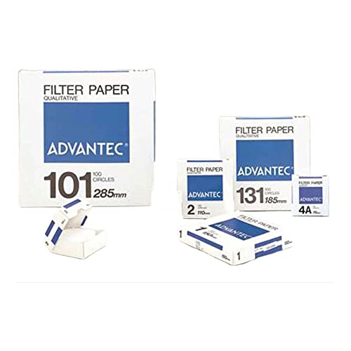 Advantec MFS N0215.0CM PAPELO DE FILTRO QUEMITativo, No. 2, 0,26 mm de espessura, 0,10 150 mm de comprimento, linte