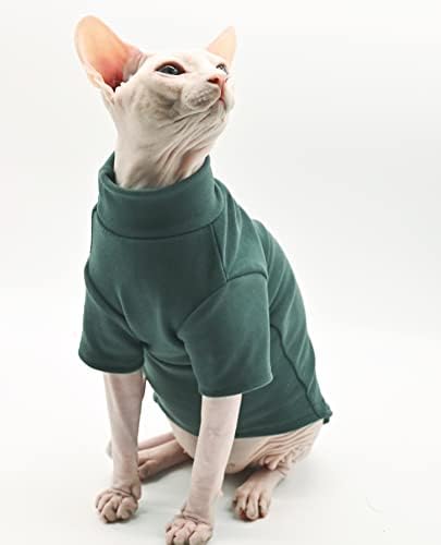 Roupas de gato Duomasumi Sphynx Auto-aquecedor de roupas íntimas térmicas quentes sem pêlos para esfínx, Devon, Cornish Cat Roupos
