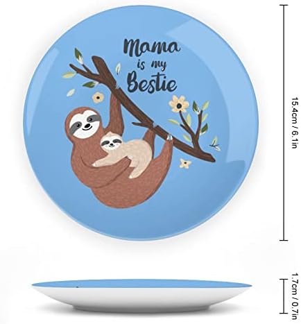 Mamãe preguiçosa é a minha melhoriCustom foto china china decorativa personalidade de personalidade Cerâmica Crafts para homens