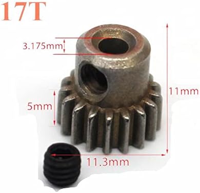 Natefemin Durável Metal Sur Spur Diferencial engrenagem 64t Pinhão de pinhão para HSP 94111 94123 1/10 RC Acessório