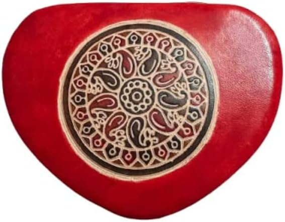Silkykraftz Indian Hand Hand Pure Couath Handcrafted Heart Jewelry Box