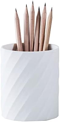 Porta de lápis de silicone YOSCO para mesa de mesa de caneta redonda de uma xícara de quadro de escritório Organizador de artigos