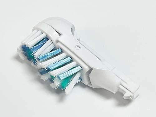 4pcs Cabeças de escova de dentes de reposição sensíveis, ajuste para oral-B 4732 3733 4733, cerdas cruzadas e reabastecimento
