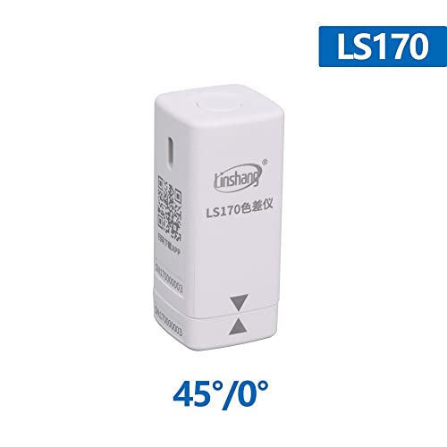 LS170 colorímetro com aplicativo de medidor de cores para papel de revestimento de tinta
