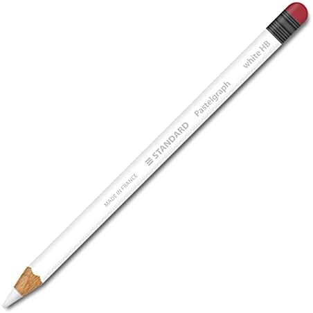Pastelgraph White Design embrulhando a pele de vinil apenas para lápis de maçã 2ª geração, AP2-B-16