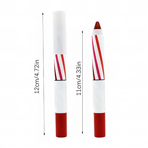 OUTFMVCH LIP Stick Europeu e American Color Velvet 24 Color Pen de batom de cor com duração de lipstick não desbotado Pen de batom de veludo duradouro Lipstick