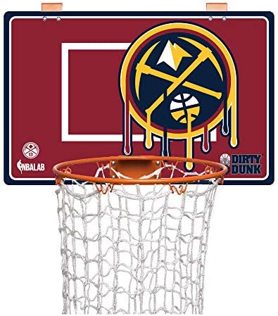 A coleção Dunk Dirty Dunk Dunk Over-the-Porta Basketball Hoop Laundry Horse, Denver Nuggets, NBA