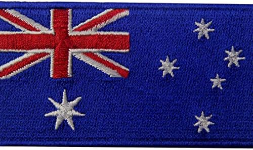 Austrália Flag Bordado Patch Australian Fer