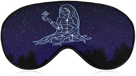 Virgo Zodiac Constelação de Máscara para os olhos para dormir Somb