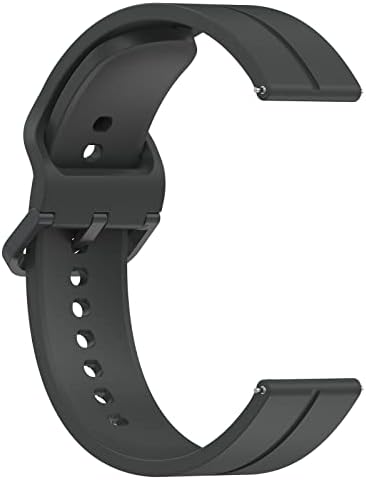 AISPORTS 22mm RELEAÇÃO rápida Banda de relógio compatível com Samsung Galaxy Watch 3 Banda de 45 mm Silicone Sport Band de pulseira