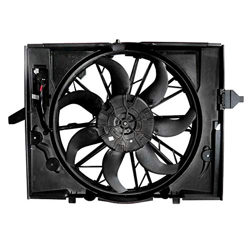 Ventilador de refrigeração rarefelétrico compatível com BMW 530i 2006-2007 pelo número da peça 17427524881 BM3120100 17-4-275-24881