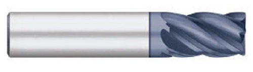 Titan TC25987 Solid CARBIDE VI-PRO Variável Índice Fim do moinho, comprimento do stub, 5 flauta, raio de canto, revestido com alcro-max,