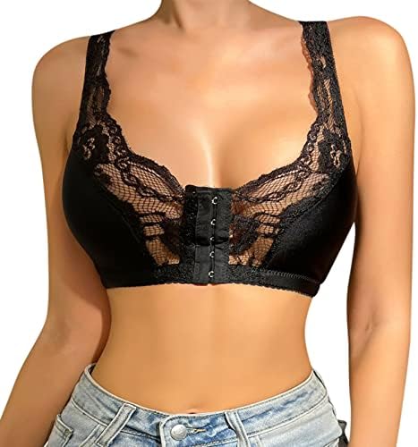 S 6xl plus size size sexy de fechamento frontal sutiã para mulheres linger lingerie sem fio ladies sutiã confortável sutiã de maternidade