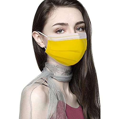 Máscaras YellowClear DidPodsble Face_Mask Máscaras para meninas descartáveis ​​Jackets de roupas e casacos face_mask preto P