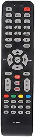 Controle remoto de TV de substituição, controle remoto para TCL TV SMART 06-519W49-D001X L32D2740E L32D2740EISD COM BOTNES GRANDES Fácil de pressionar