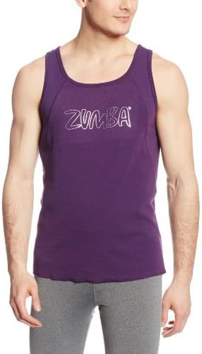 Zumba Fitness Men's Hunka Hunka tampa de tanque de nervuras