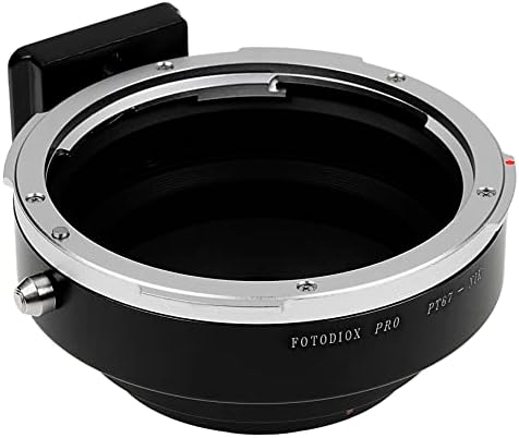 Adaptador de montagem da lente Fotodiox Pro - Compatível com Pentax 6x7, 67 lentes para Nikon F Mount Cameras