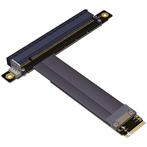 PCI-E 3.0 RISER PCI-E 32G/BPS M.2 NGFF NVME para PCIE X16 Cabo de extensão SATA SUPORTE DE CABO DE POWER SUPORTE M.2 PCIE X4