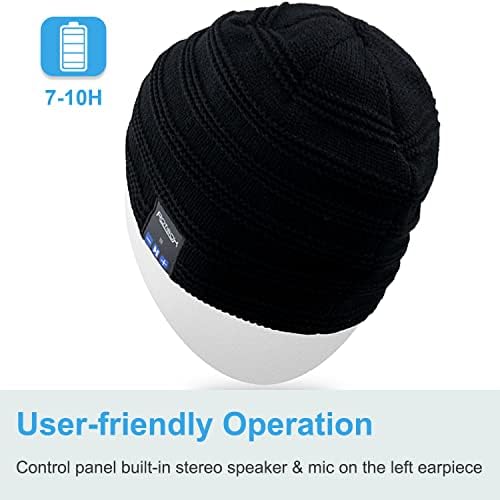 Rotibox Bluetooth Beanie Hat fone de ouvido sem fio para esportes ao ar livre presentes