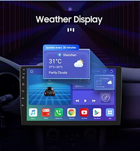 O Rádio Estéreo Android Car Inclui Kit e Interface All-In-One para GMC Sierra Savana Chevrolet Silverado Buick, 10.1