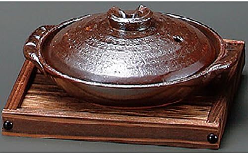 Yamasita Craft 11453040 American Glaze No. 5 Yanagawa Pot, 7,1 x 5,9 x 2,6 polegadas