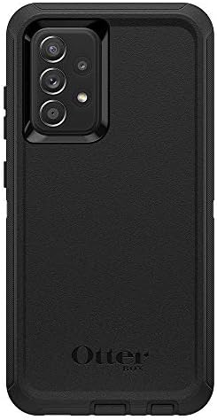 OtterBox Galaxy A52/Galaxy A52 5G Defender Series Case - preto, robusto e durável, com proteção contra a porta, inclui holster clipe