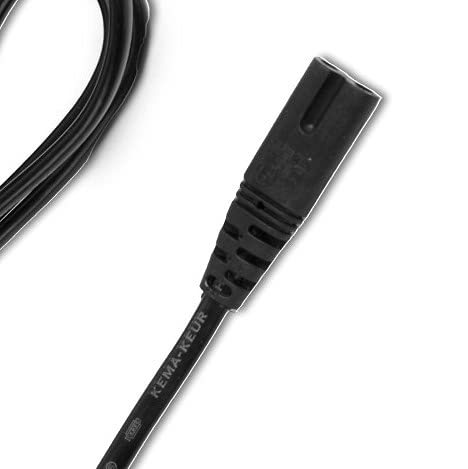 Reytid Substituição Plug Plug compatível com Sony PlayStation 4 e PS3 Adaptador de carregador de chumbo Cable Mains UK