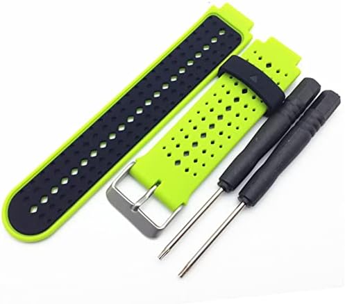 OTGKF Soft Silicone Watch Strap Substacement Welt Watch Band para Garmin Forerunner 220/230/235/620/630 WatchBand With Tools