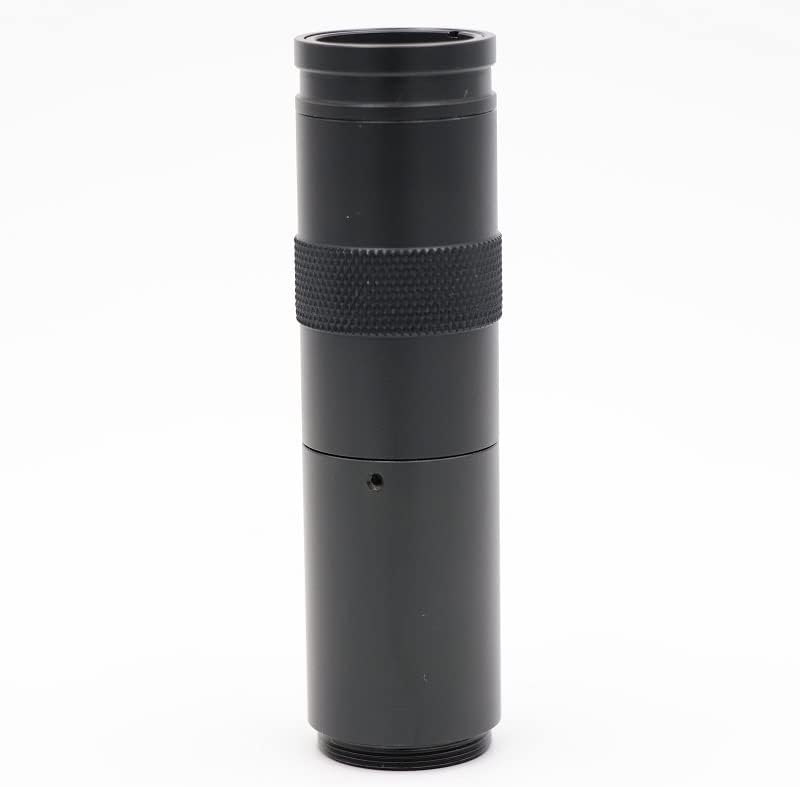 Kit de acessórios para microscópio para adultos Câmera de microscópio da indústria C - Montagem de lentes de vidro 180x Mensagem de câmera de zoom ajustável Laboratório de lã de ladrões