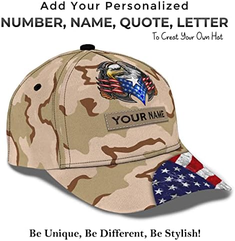 Masculino feminino patriota personalizada bandeira americana águia eagle baseball com snapback ajustável