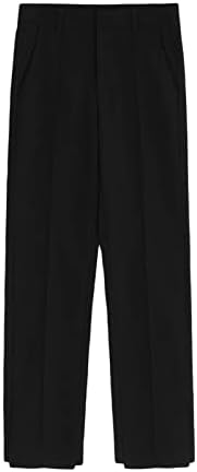 Menlish Loose Fit Pant Bagggy Legal Suit Casual Pant Business Comfort Comfort calça de conforto