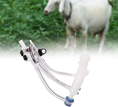 Coletor de leite de ovino Defina leite de ovelha de plástico no leite de cabra de dispositivo G em almofadas G para carrinhos móveis