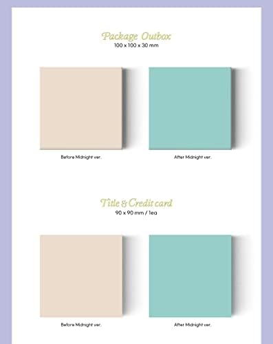 Genie Music fromis_9 - Midnight Guest Kit Album [Full Set.] 2albums+CultureKorean Gift