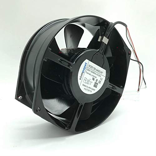 Para 230V 172mm EBMPAPST W2S130-AA03-87 FAN-45/39W 224CFM 17251 Fan de resfriamento de 3 fios