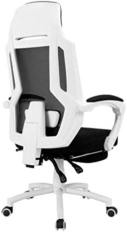 Presidente do escritório da Scdbgy Ygqbgy- Cadeira de escritório ergonômico da cadeira de escritório de malha traseira, cadeira de mesa para apoio de cabeça ajustável para suporte lombar