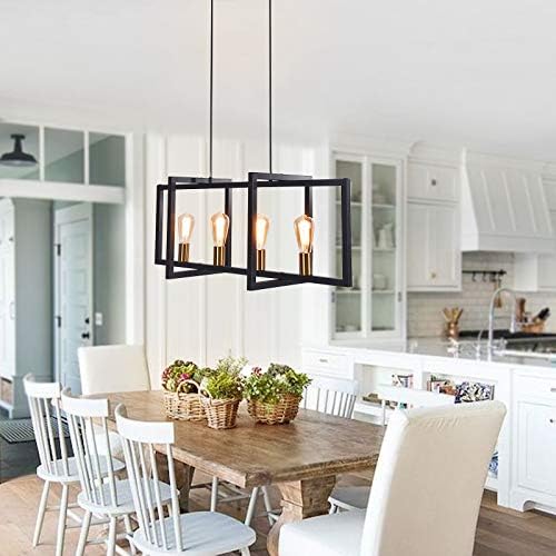 Lingkai Modern Kitchen Island Light 4 Light Pingente Lightures