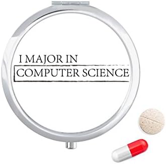 Quote I Geridade em Caixa de Ciência da Ciência da Computação Pocket Medicine Storage Dispensador de contêiner