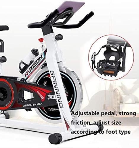 MZXUN Bike de bicicleta de exercício de exercício interno de bicicleta estacionária com frequência cardíaca LCD Equipamento