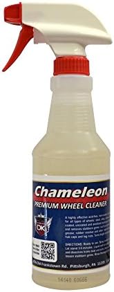 Detalhe King Chameleon Car Orring & Wheel Cleaner Spray para todas as rodas | Scrub -Less - PH equilibrado - livre de ácido - 16 oz