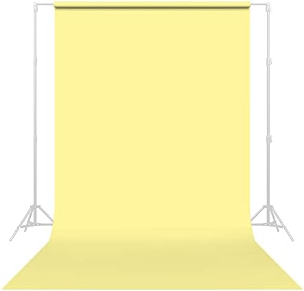 Cenário de fotografia de papel sem costura selvagem - cor nº 93 limonada, tamanho de 86 polegadas de largura x 36 pés de comprimento,