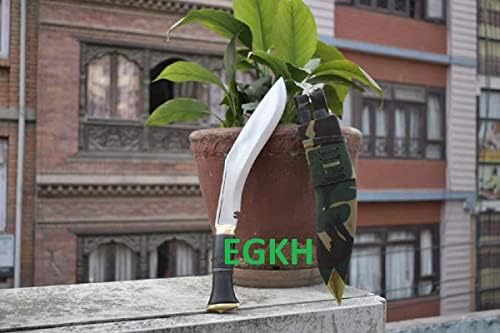 EGKH - 10,5 British Gorka Jungle Combat Khukuri Faca - Made no Nepal pela ex -militar Khukuri House