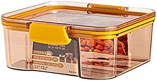 Dbylxmn Aertightight Food Storage Storage Frees Organização da despensa de cozinha e recipientes de armazenamento seco de alimentos