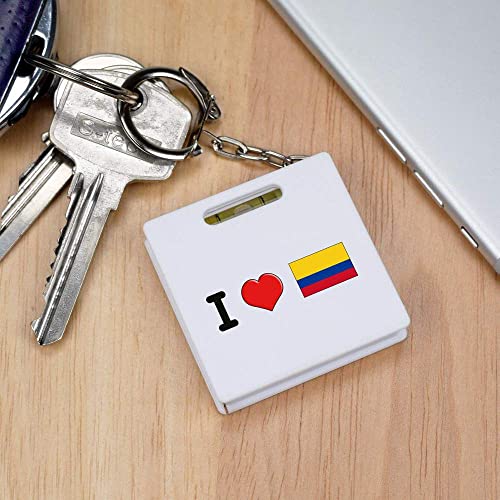 Ferramenta de fita de chaveiro 'eu amo colombia'
