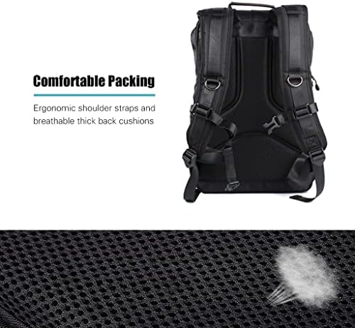 Câmera Backpack Photography Storager Bag Side disponível 15.6in laptop capa à prova de chuva